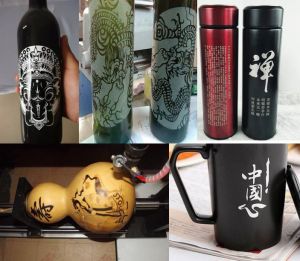三明永安酒瓶葫芦工艺品激光雕刻机